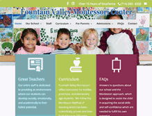 Tablet Screenshot of fvmontessori.com